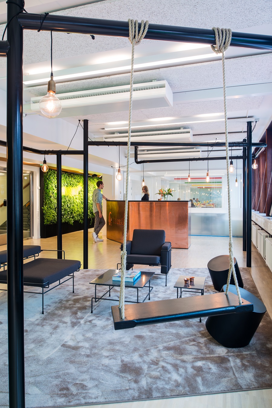 Matta Frame Superior 1064 på Trustlys kontor, projekt av före detta PS Arkitektur.